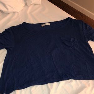 Abercrombie and Fitch flowy blue t-shirt